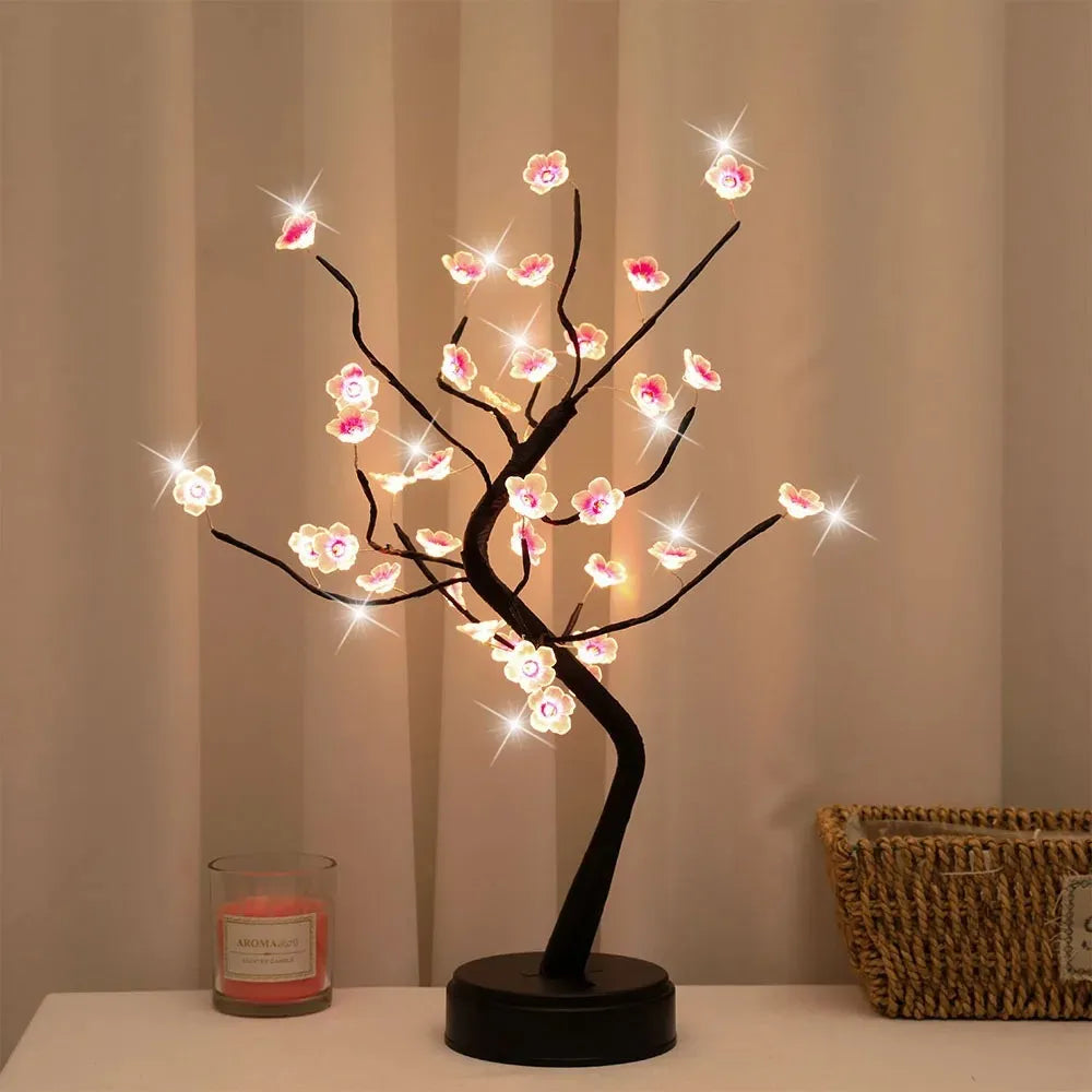 Cherry Blossom LED Bonsai Tree